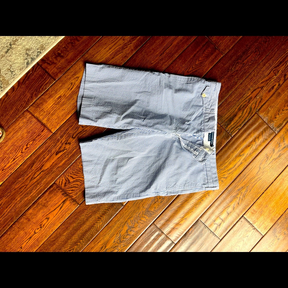 Ralph Lauren sport pinstripe shorts!